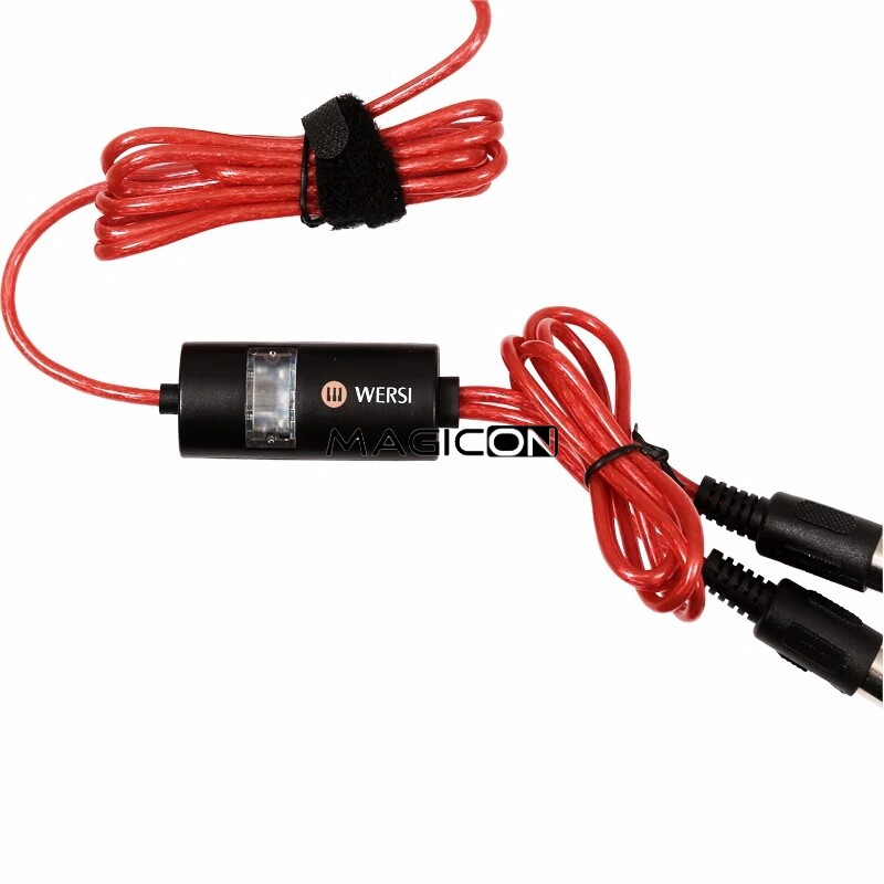 MIDI to USB Interface Converter Cable-Everlin international CO., LTD.